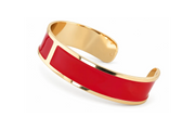 Enamel Bracelet M 15 mm 'Valentino Red'