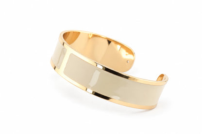 Enamel Bracelet M mm 15 'Sand'