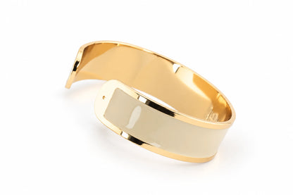 Enamel Bracelet M mm 15 'Sand'
