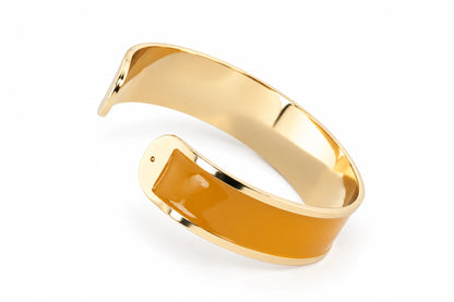 Pulsera Esmalte M 15 mm 'Cúrcuma'