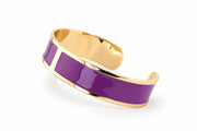 Enamel Bracelet M mm 15 'Purple'