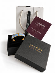Enamel Bracelet M mm 15 'Pastel Blue'