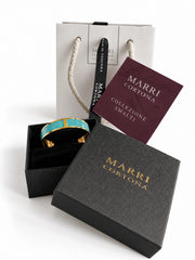 Tiffany M 15mm Enamel Bracelet