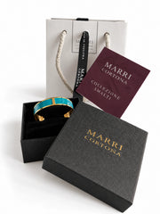 Enamel Bracelet M mm 15 'Turquoise'