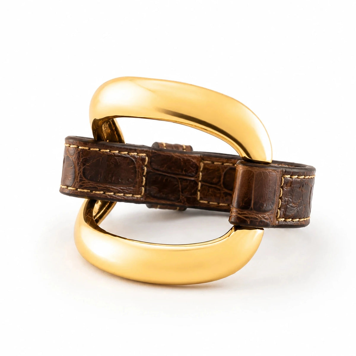 Bracciale Alligator  'Cuoio'