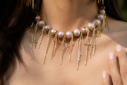 Collana  'Medusa' con perle