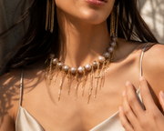 Collana  'Medusa' con perle