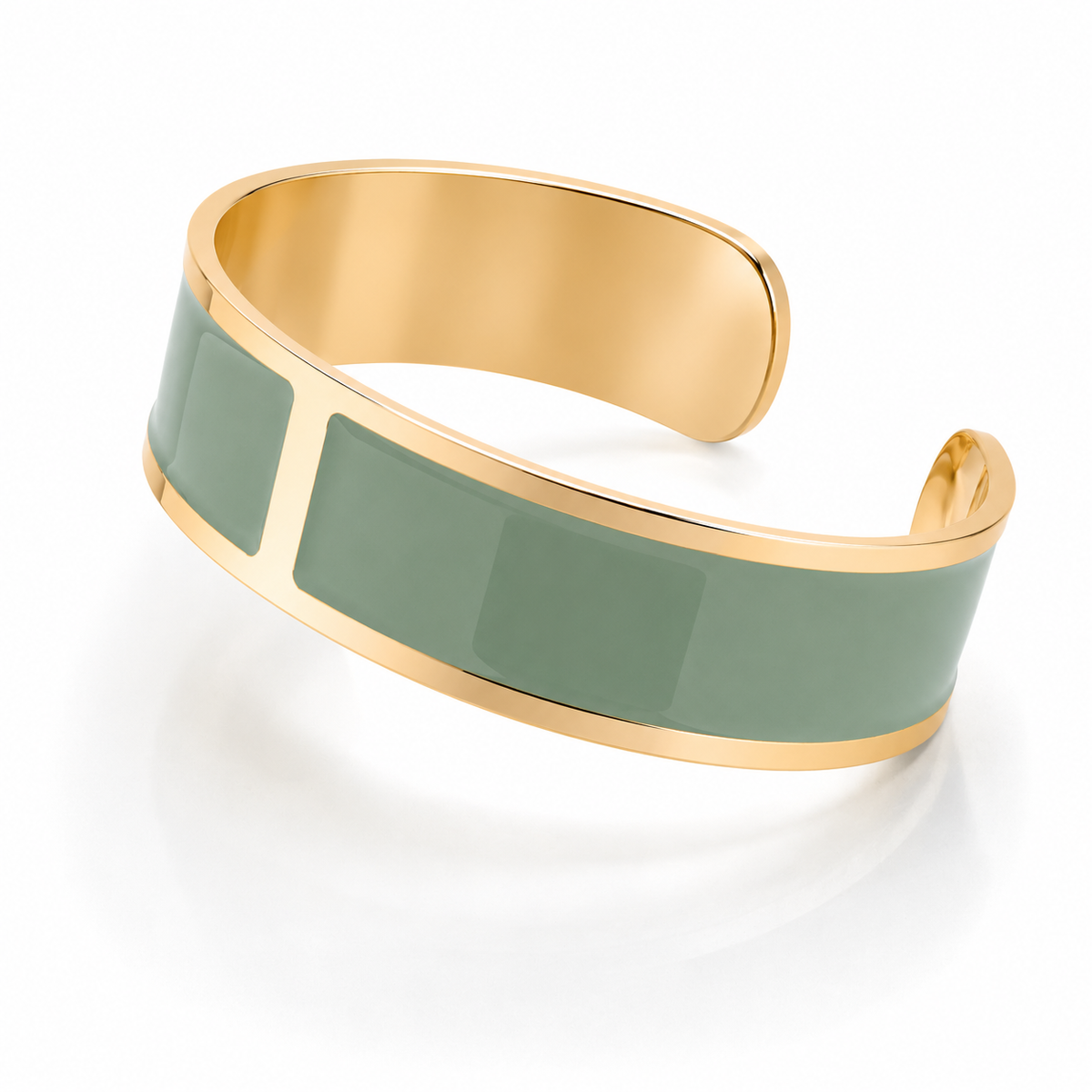 Enamel Bracelet M mm 15 'Mint'