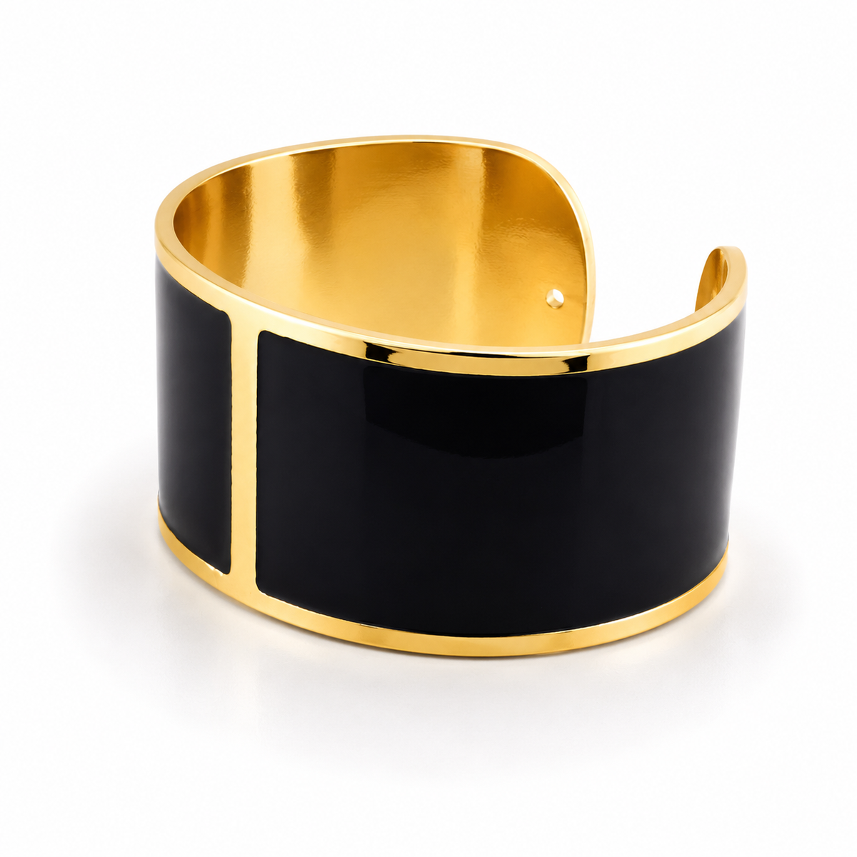 Bracciale Smalto L mm 30 'Nero'