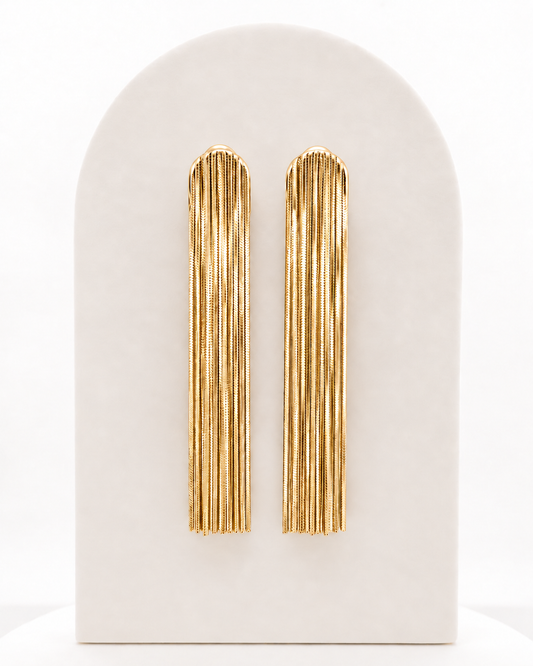 Orecchini Voila' oro giallo