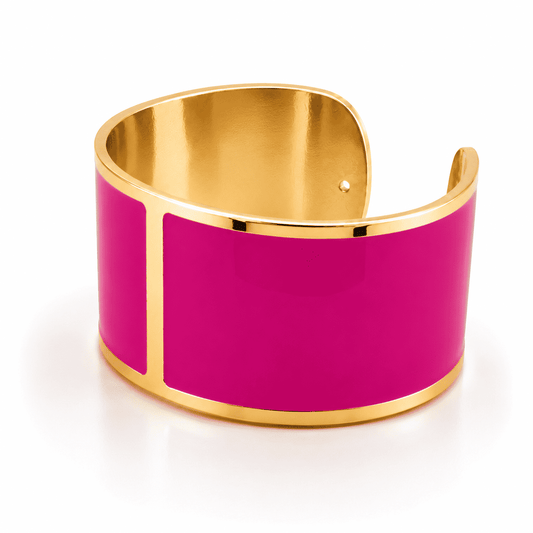 Pulsera Esmalte L mm 30 'Rosa Valentino'