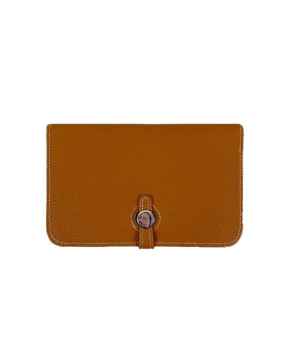 Calipso wallet in Beige leather