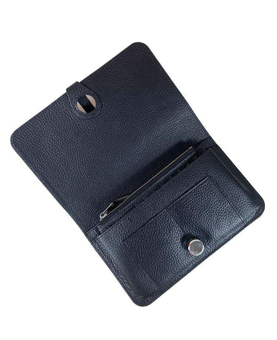 Calipso wallet in black leather