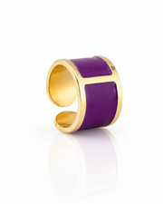 Anello smalto  'Prugna'