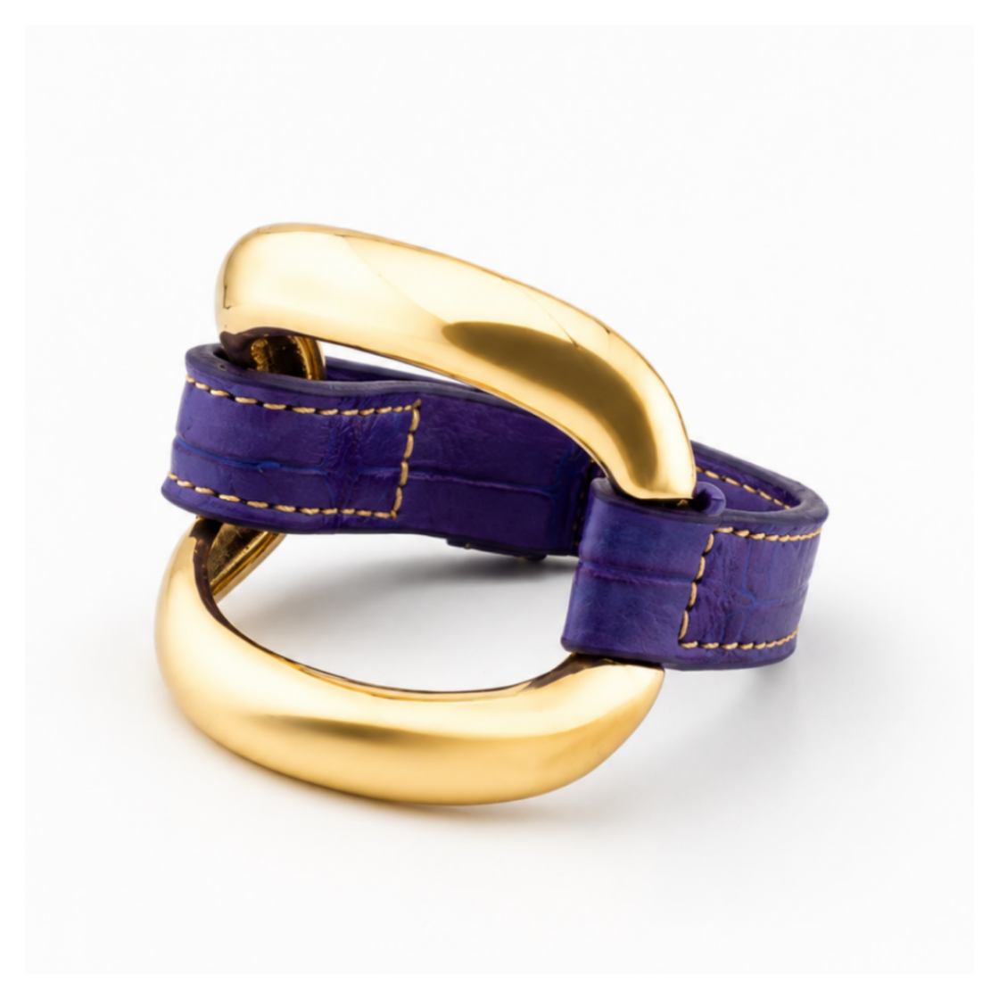 Bracciale Alligator "Prugna"