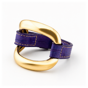 Bracciale Alligator "Prugna"