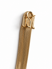 Voila' yellow gold earrings