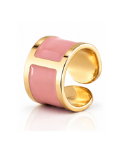'Antique Pink' Enamel Ring