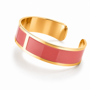 Pulsera Esmalte M 15 mm 'Rosa Pastel'