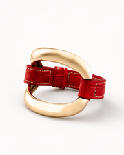Bracciale Alligator 'Rosso Lacca'
