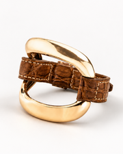 Alligator Bracelet "Mustard"