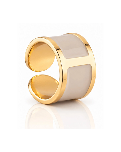 Anello smalto Terra