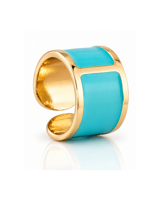 'Tiffany' enamel ring