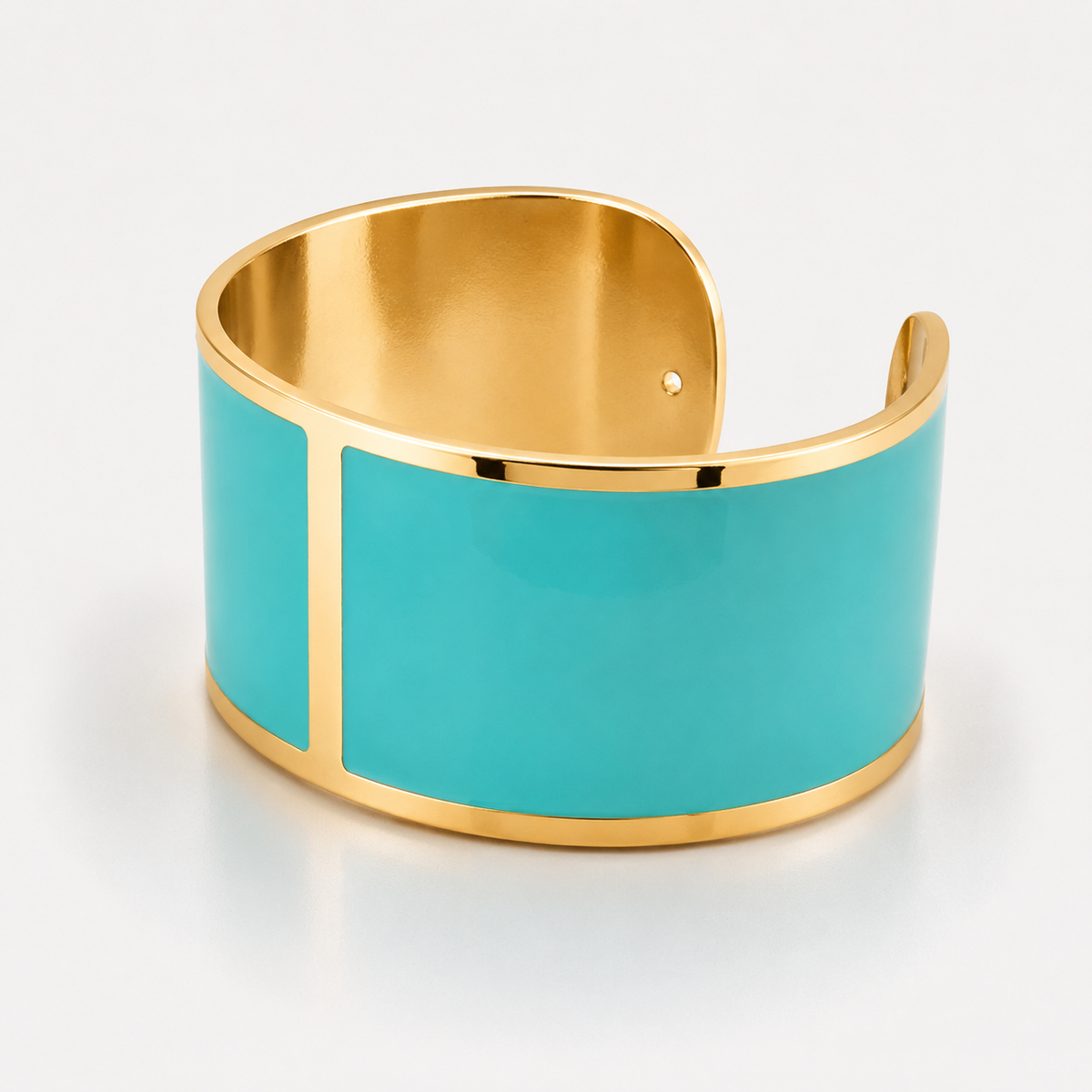 Brazalete esmaltado L 30 mm 'Tiffany'