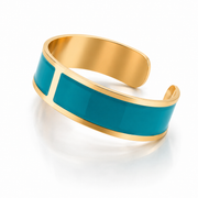 Enamel Bracelet M mm 15 'Turquoise'