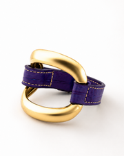 Pulsera de aligátor 'Violeta'