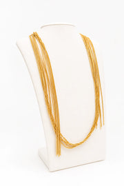 Collana Voila' oro giallo con 6 Fili